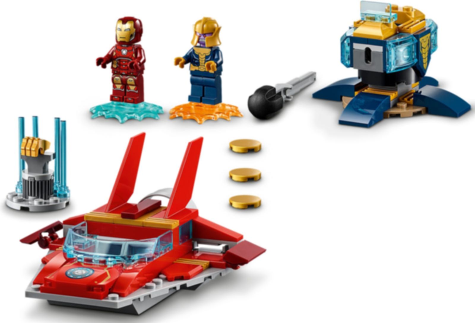LEGO® Marvel Iron Man vs. Thanos componenti