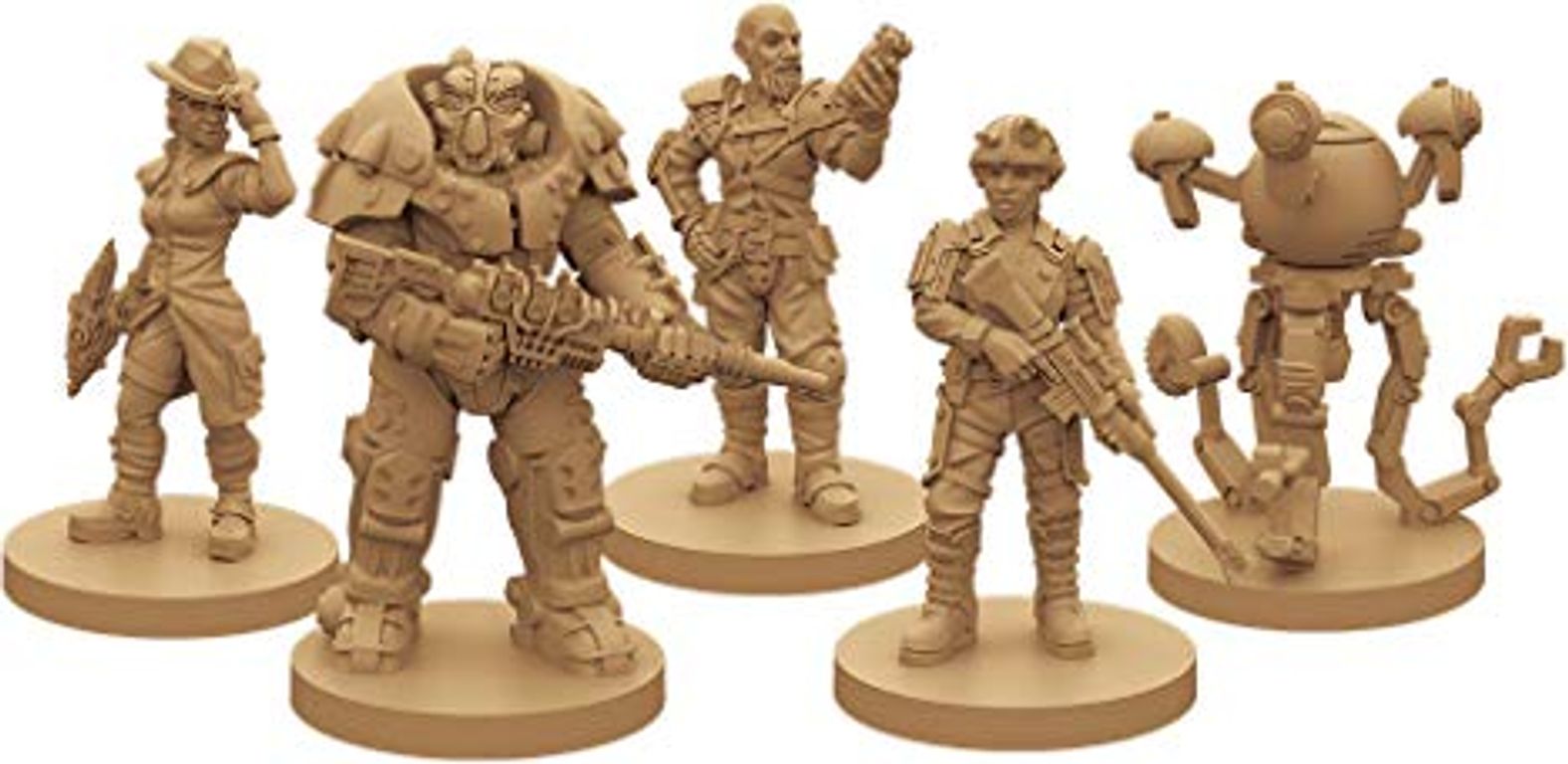 Fallout: New California miniatures