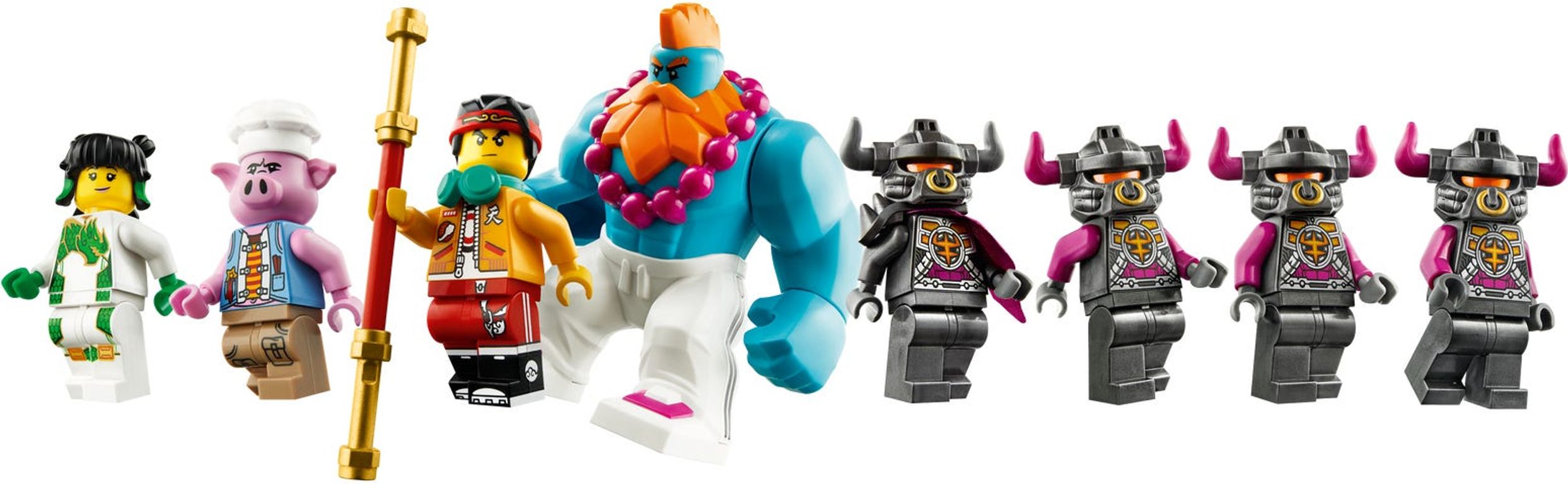 LEGO® Monkie Kid Base segreta del team di Monkie Kid minifigure