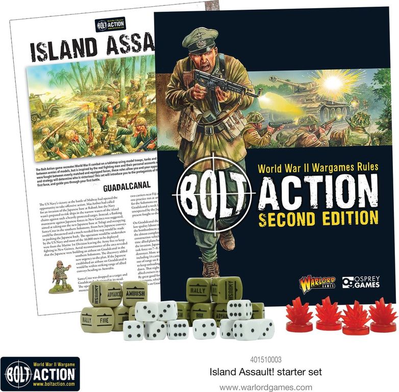Bolt Action: Island Assault! manuale
