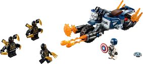 LEGO® Marvel Captain America et l'attaque des Outriders composants