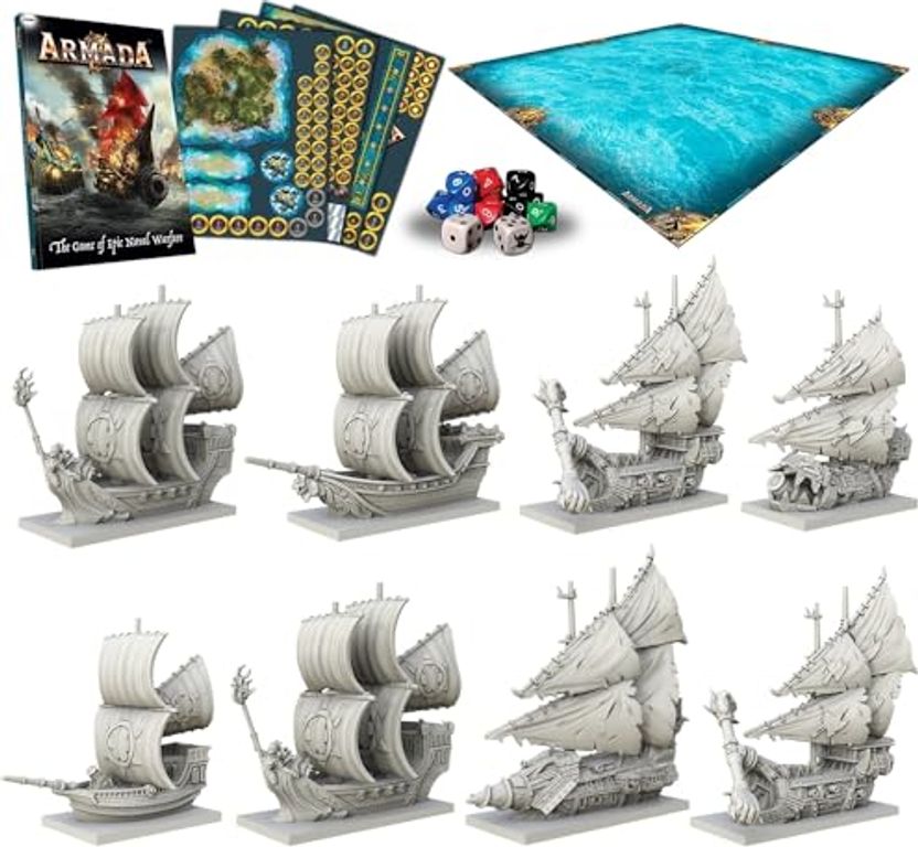 Armada: Two Player Starter Set miniatures