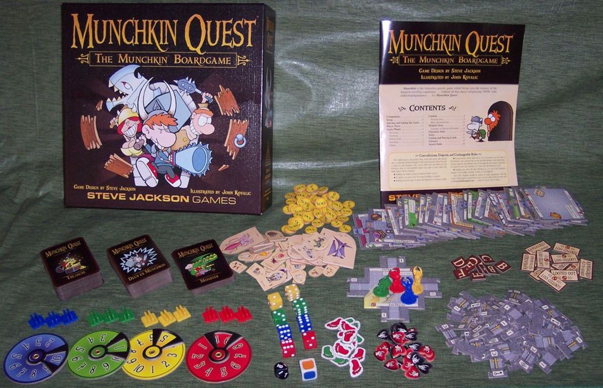 Munchkin quest, jeux de societe