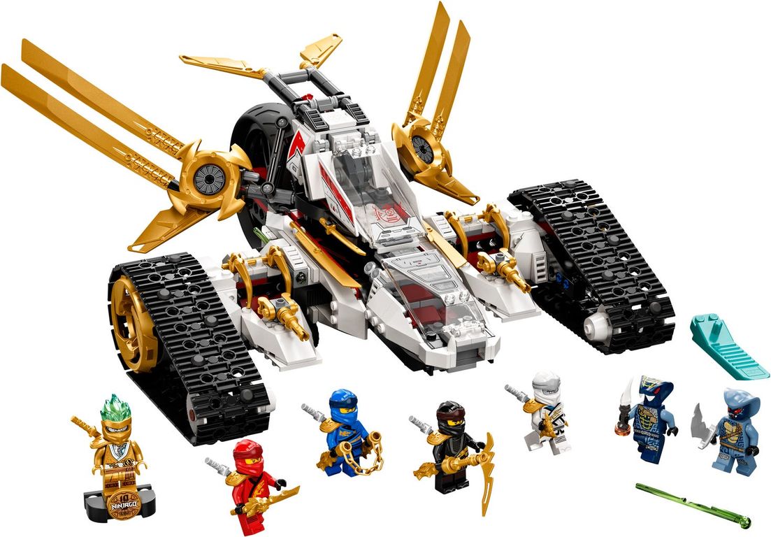 LEGO® Ninjago Vehículo de Asalto Ultrasónico partes