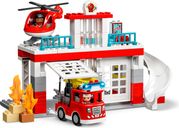 LEGO® DUPLO® Fire Station & Helicopter gameplay