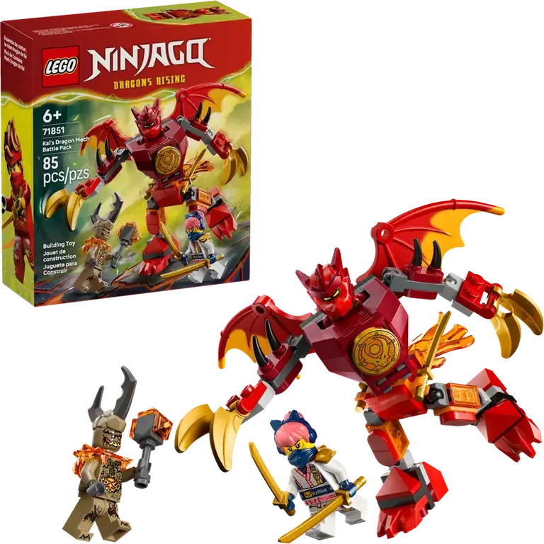 LEGO® Ninjago Kai's drakenmecha strijdpakket doos