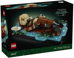 LEGO® Ideas Floating Sea Otters