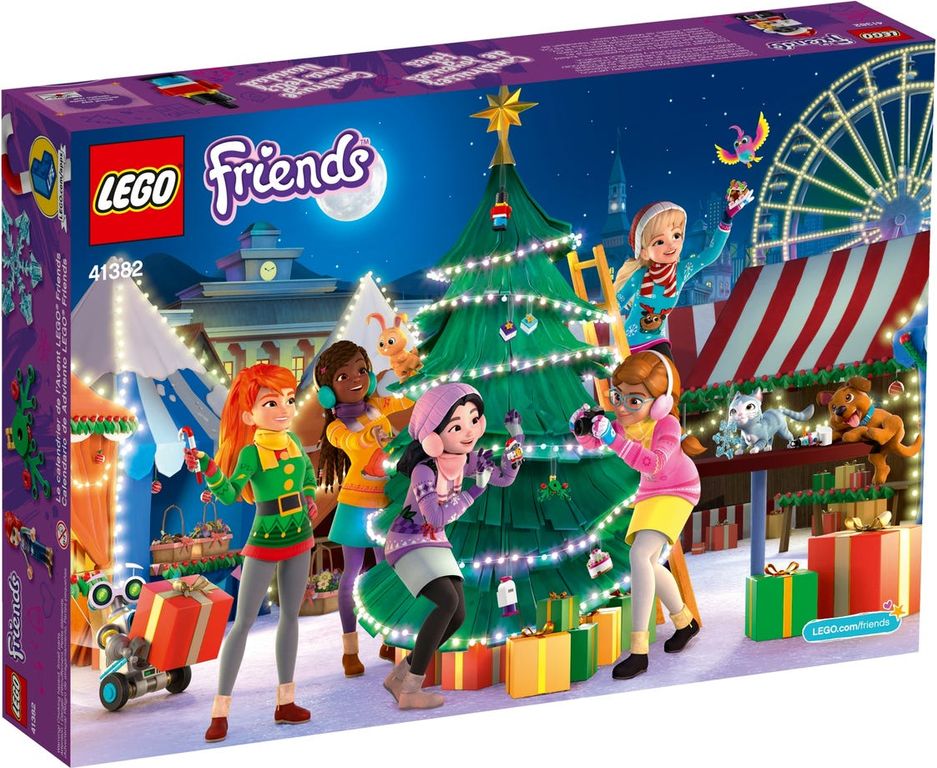 LEGO® Friends Calendario de Adviento LEGO® Friends parte posterior de la caja