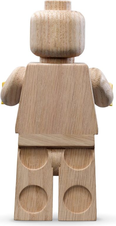 Minifigura de madera partes