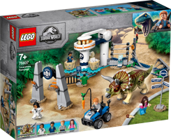 LEGO® Jurassic World Triceratops Rampage