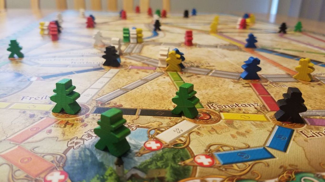 Ticket to Ride: Germania gameplay