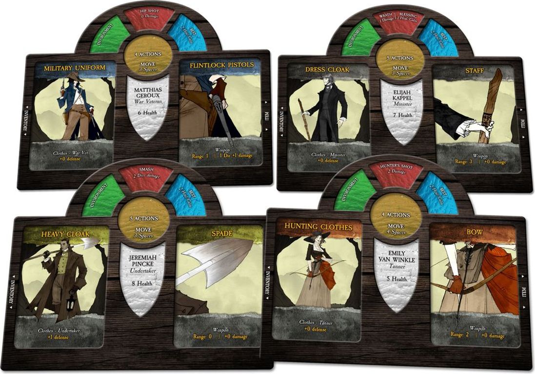 Legends of Sleepy Hollow cartas