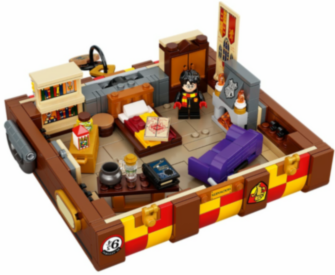 LEGO® Harry Potter™ Hogwarts™ Zauberkoffer komponenten