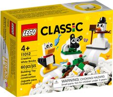 LEGO® Classic Briques blanches créatives