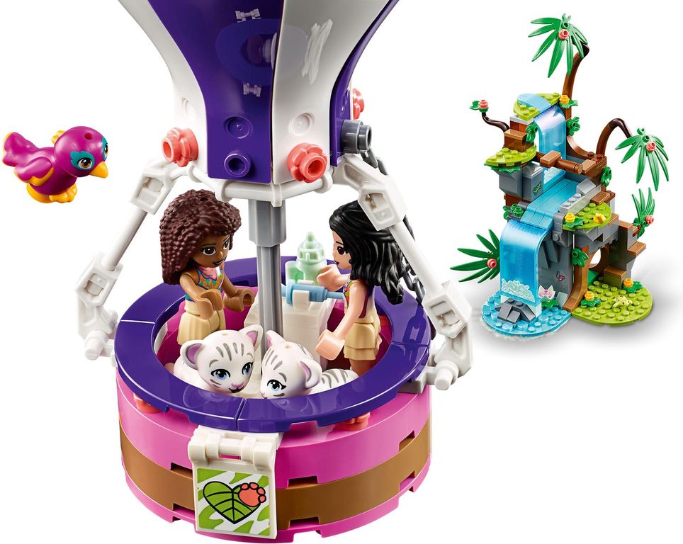 LEGO® Friends Tiger Hot Air Balloon Jungle Rescue components