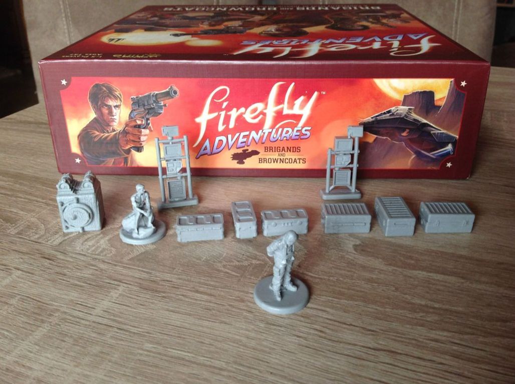 Firefly Adventures: Brigands and Browncoats miniatures