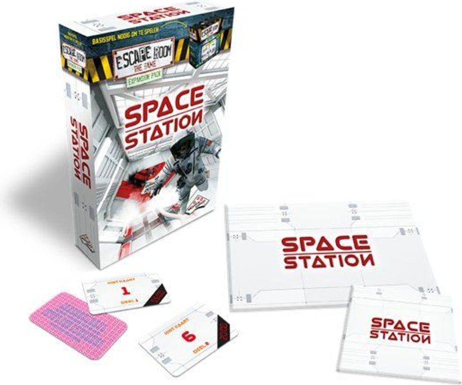 Escape Room: The Game - Space Station components