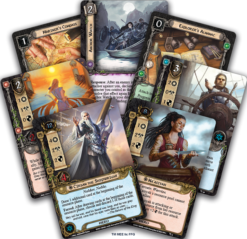 The Lord of the Rings: The Card Game – The Dream-chaser Campaign Expansion kaarten