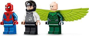 LEGO® Marvel Vulture's Trucker Robbery minifigures