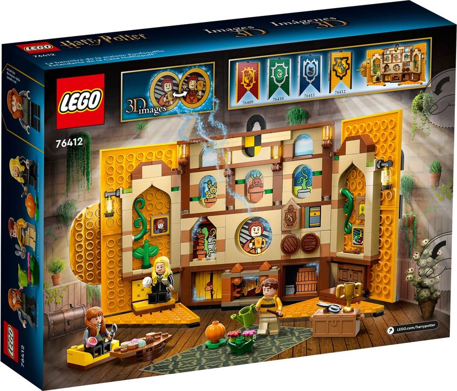 LEGO® Harry Potter™ Stendardo della Casa Tassorosso torna a scatola