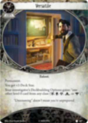 Arkham Horror: The Card Game - A Thousand Shapes of Horror: Mythos Pack versatile kaart