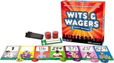 Weten & wedden partyspel componenten