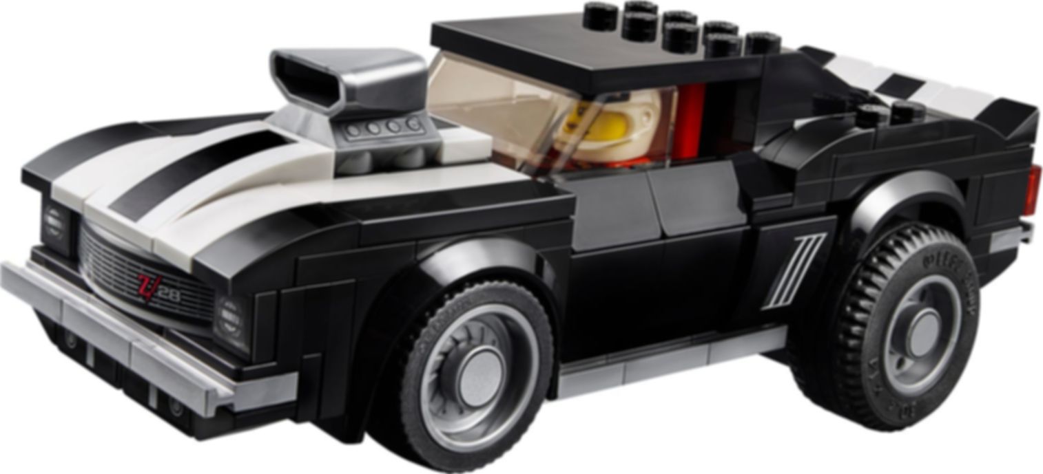 LEGO® Speed Champions Chevrolet Camaro dragracer gameplay