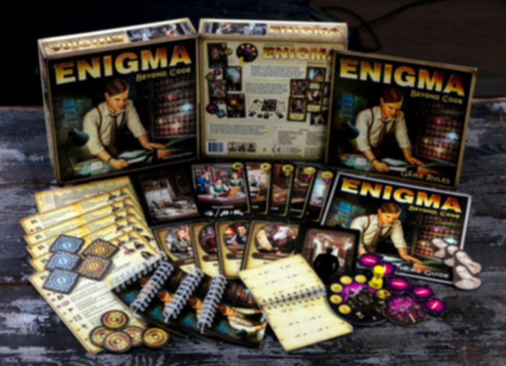 Enigma: Beyond Code komponenten
