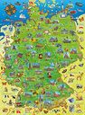 XXL pieces - colorful map of Germany