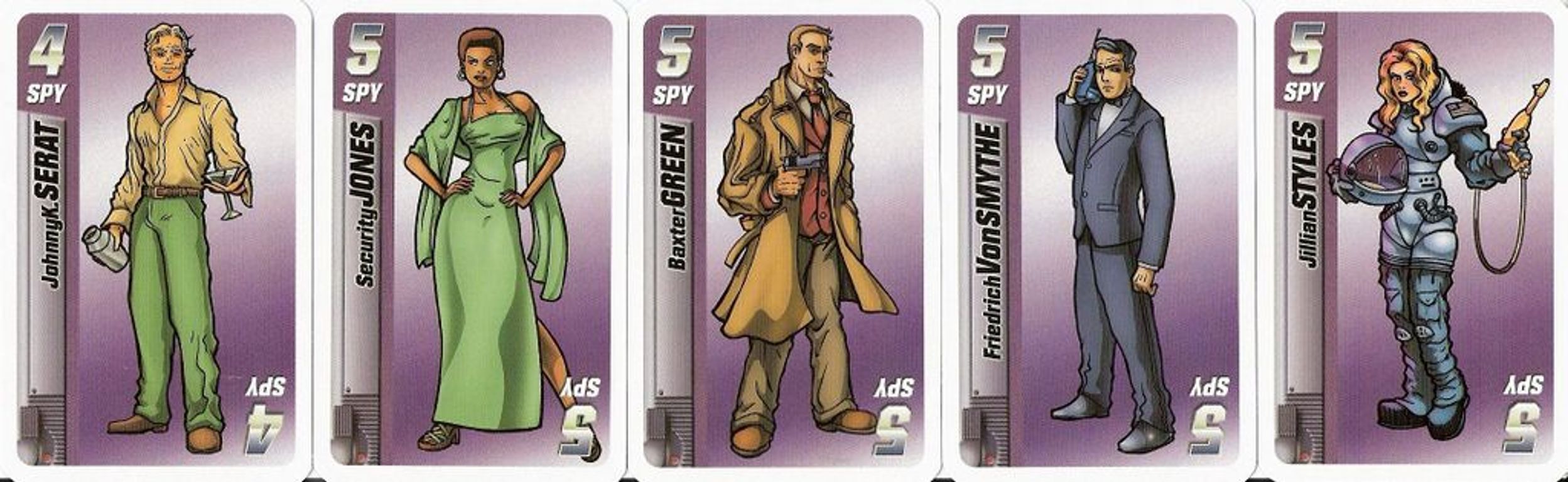 Before I Kill You, Mister Spy... cards