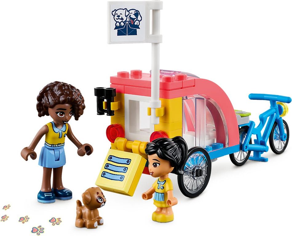 LEGO® Friends Le vélo de sauvetage canin figurines