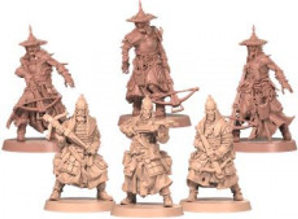 Zombicide: Crossfire pack miniatures