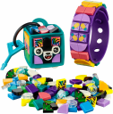 LEGO® DOTS Neon-Tiger Armband & Taschenanhänger komponenten