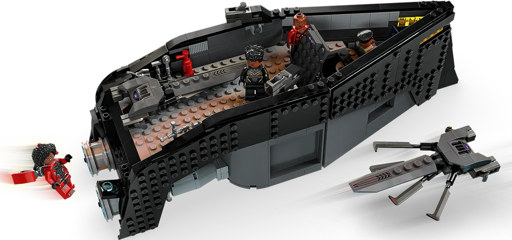 LEGO® Marvel Black Panther: Oorlog op het water interieur