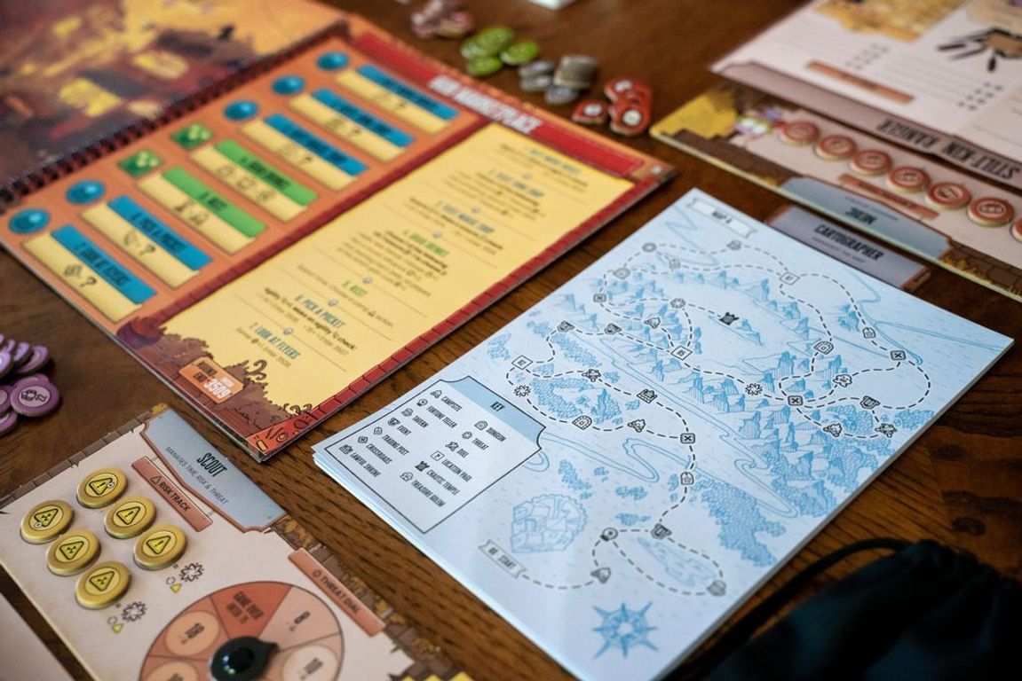 Freelancers: A Crossroads Game komponenten