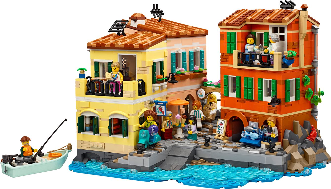 LEGO® Ideas Italiaanse Rivièra componenten