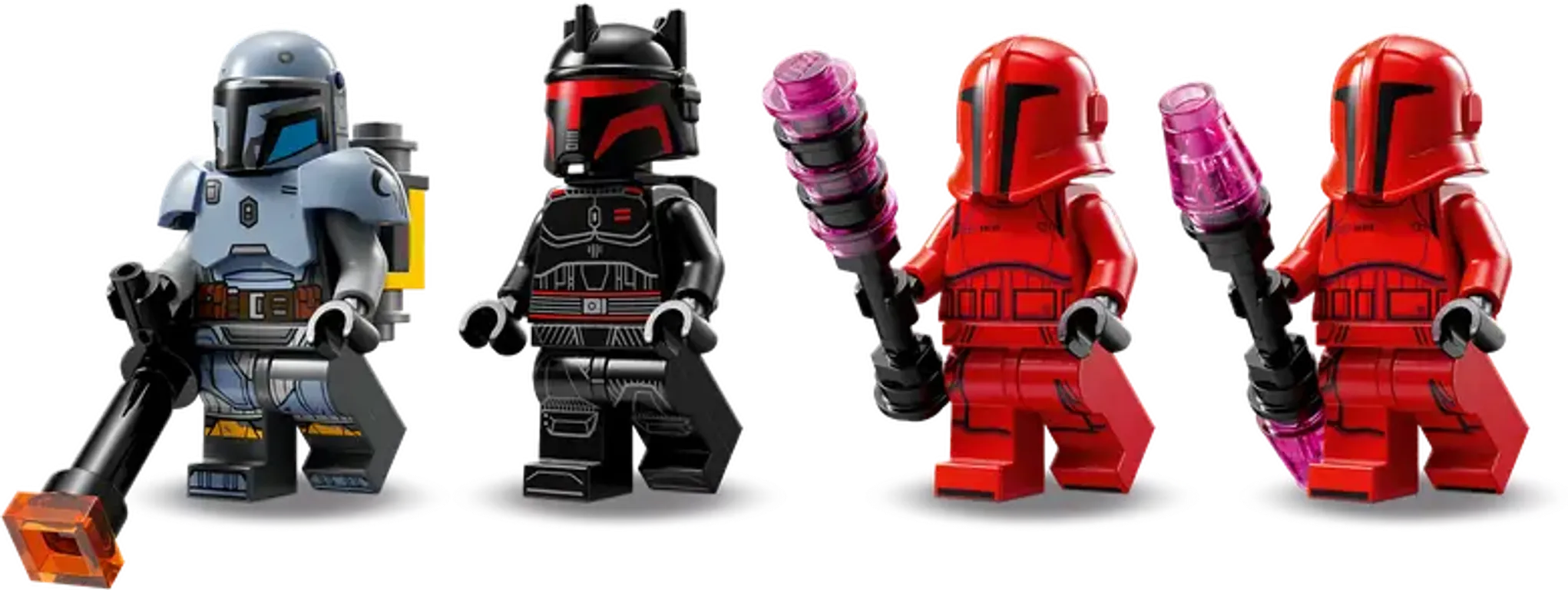 LEGO® Star Wars Paz Vizsla and Moff Gideon Battle minifigures