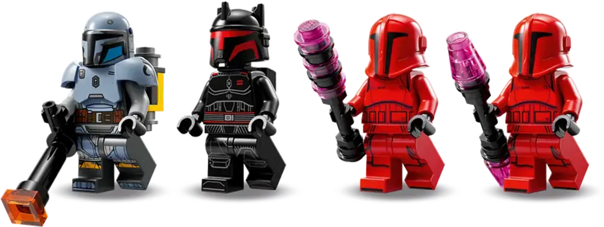 LEGO® Star Wars Le combat de Paz Vizsla et Moff Gideon figurines