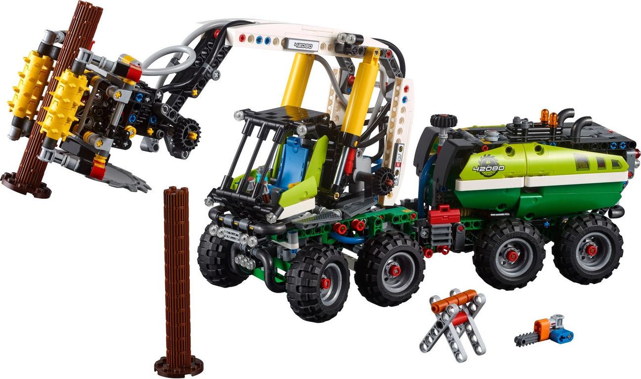 LEGO® Technic Forest Machine components
