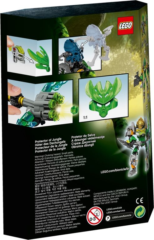 LEGO® Bionicle Protector of Jungle back of the box