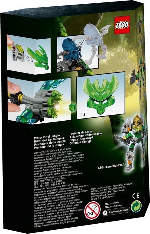 LEGO® Bionicle Protector of Jungle rückseite der box