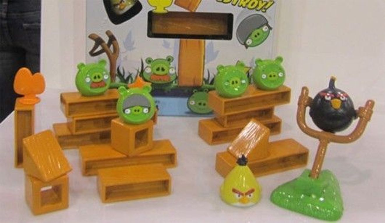 Angry Birds: Knock on Wood partes