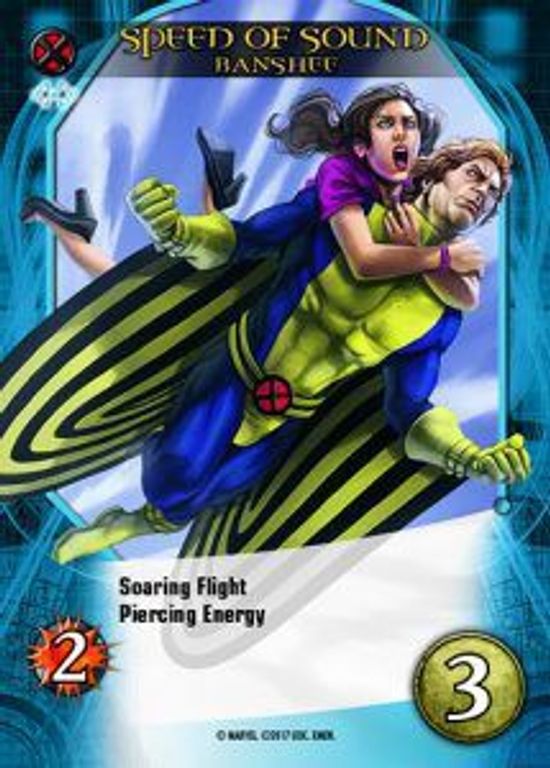 Legendary: X-Men Banshee card