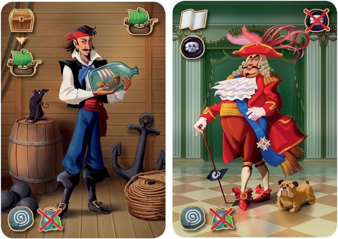 Pirates of the 7 Seas cartes