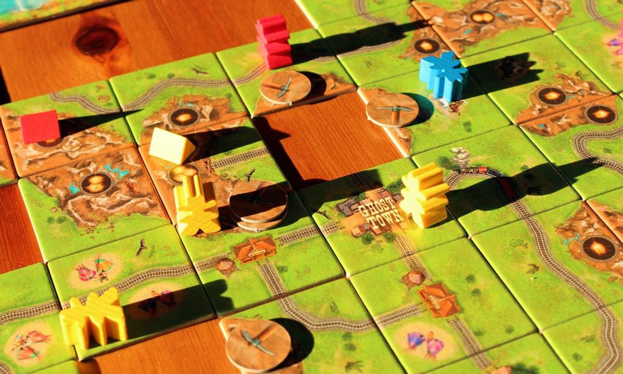 Carcassonne: Gold Rush gameplay