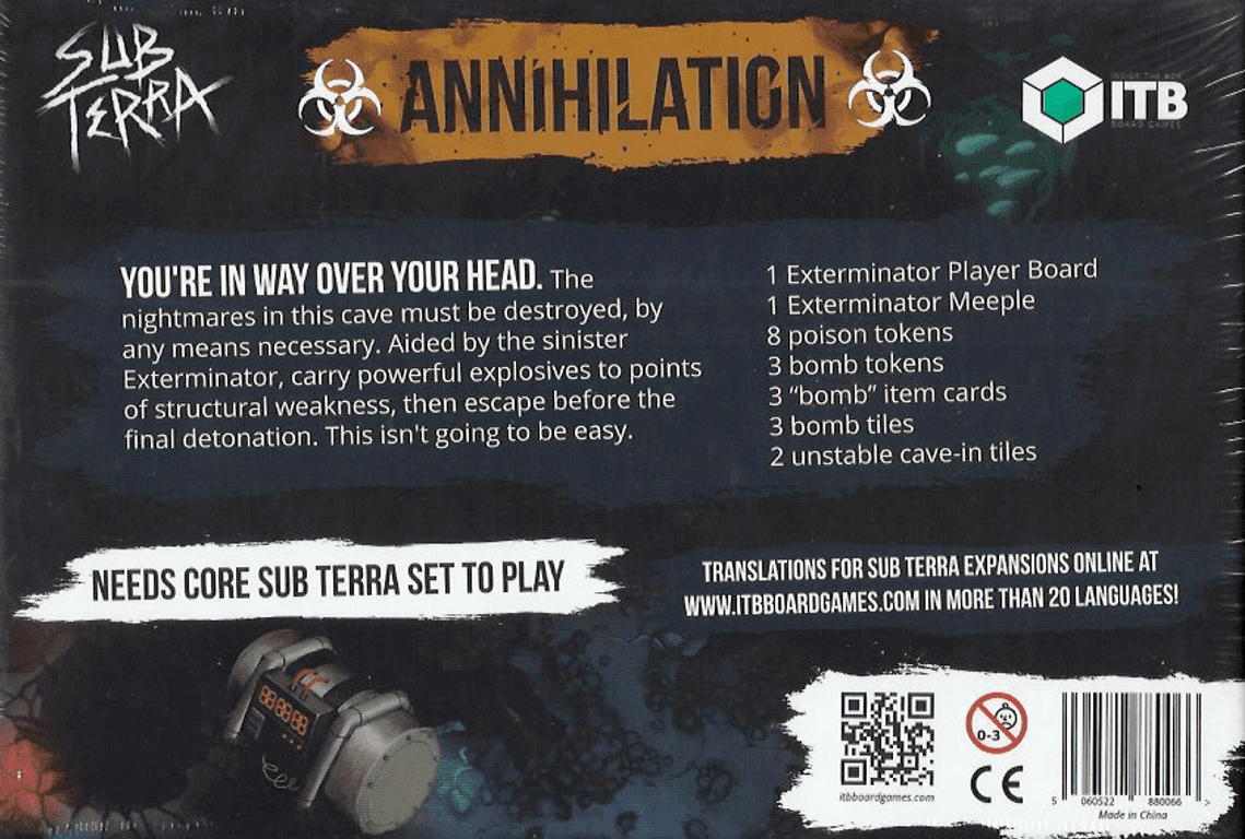 Sub Terra: Annihilation torna a scatola