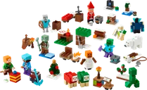 LEGO® Minecraft Advent Calendar 2025 components