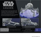 Star Wars: Legion – DSD1 Dwarf Spider Droid Unit Expansion parte posterior de la caja