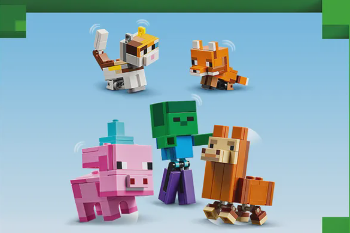 LEGO® Minecraft Baby Pig's Birthday Celebration