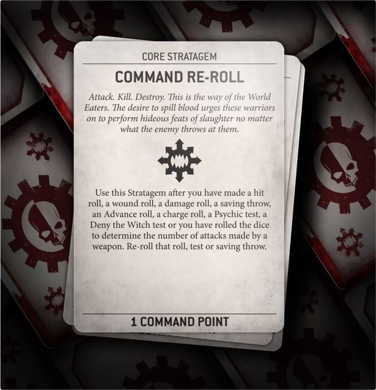 Warhammer 40,000 - DATACARDS: World Eaters karten